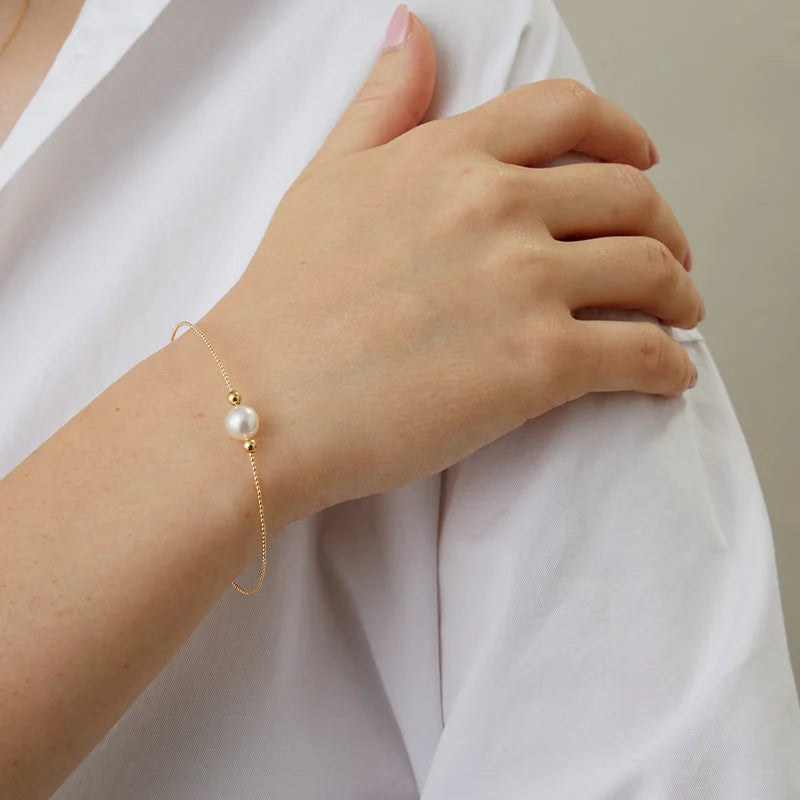 18ct White Gold 2-Row Akoya Pearl Bracelet – Ogden Of Harrogate